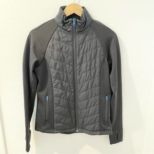 BPM Fueled by Zella Quilted Zip Active Jacket Black XXL 18/20 Youth